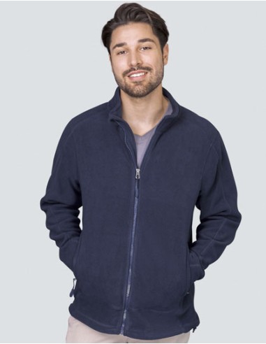 HRM-1201-Mens Full- Zip Fleece Jacket